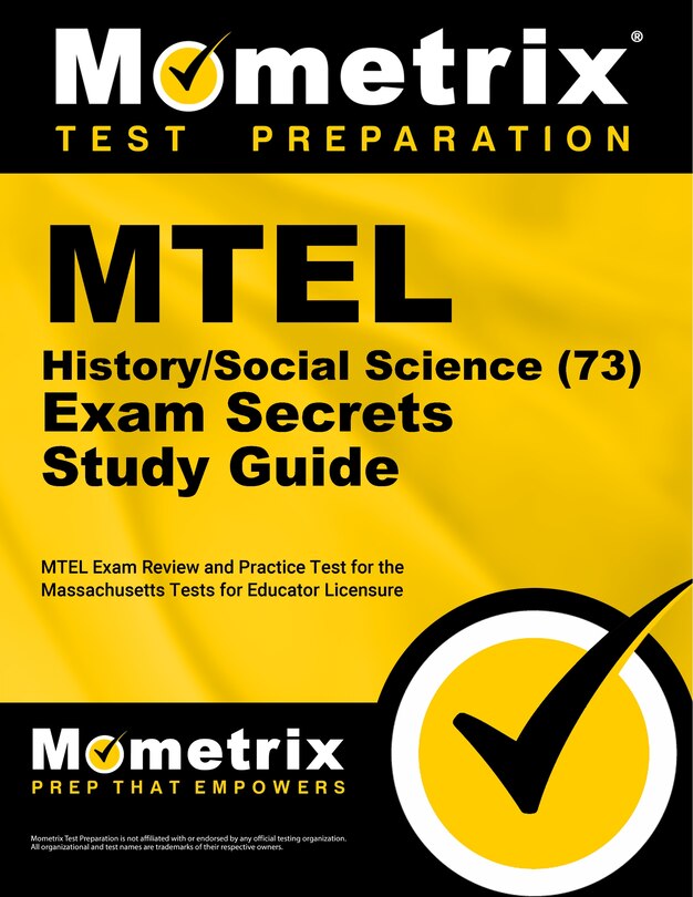 Couverture_MTEL History/Social Science (73) Secrets Study Guide