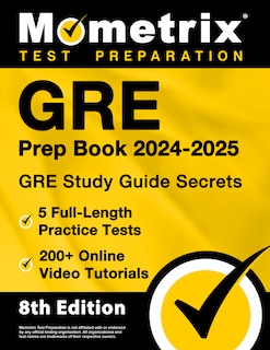 Front cover_GRE Prep Book 2024-2025 - GRE Study Guide Secrets, 5 Full-Length Practice Tests, 200+ Online Video Tutorials