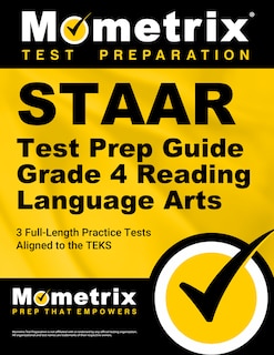 Front cover_Staar Test Prep Guide Grade 4 Reading Language Arts