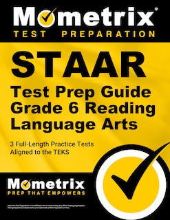 Couverture_Staar Test Prep Guide Grade 6 Reading Language Arts