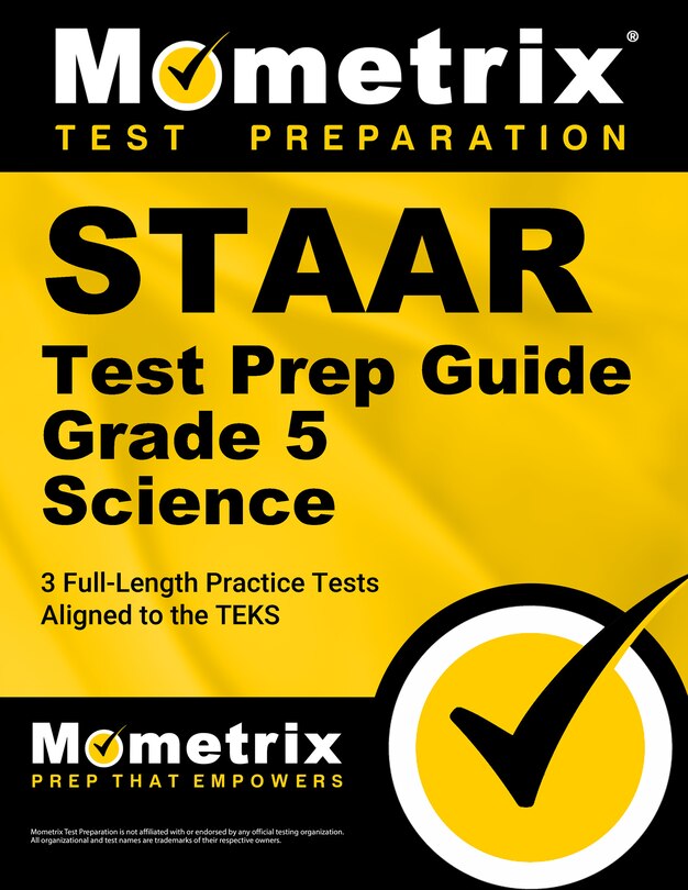 Couverture_Staar Test Prep Guide Grade 5 Science