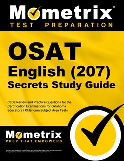 Front cover_OSAT English (207) Secrets Study Guide