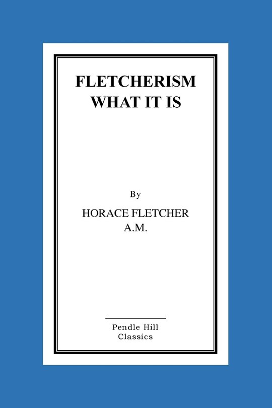 Couverture_Fletcherism What It Is