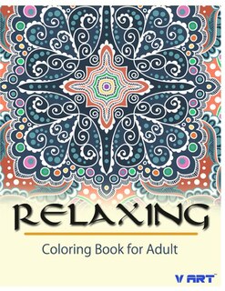 Front cover_Relaxing Coloring Book for Adult