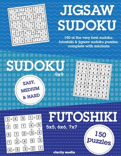 Couverture_Jigsaw Sudoku, Sudoku & Futoshiki