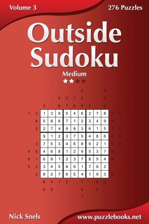 Front cover_Outside Sudoku - Medium - Volume 3 - 276 Puzzles