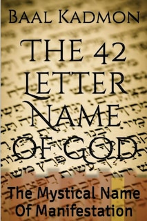 Front cover_The 42 Letter Name Of God