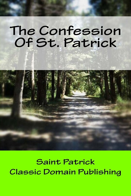 Front cover_The Confession Of St. Patrick