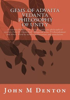 Front cover_Gems of Advaita Vedanta - Philosophy of Unity