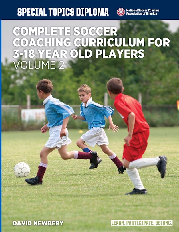 Front cover_Complete Soccer Coaching Curriculum for 3-18 year old players - volume 2