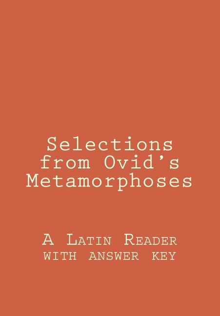 Front cover_Selections from Ovid's Metamorphoses