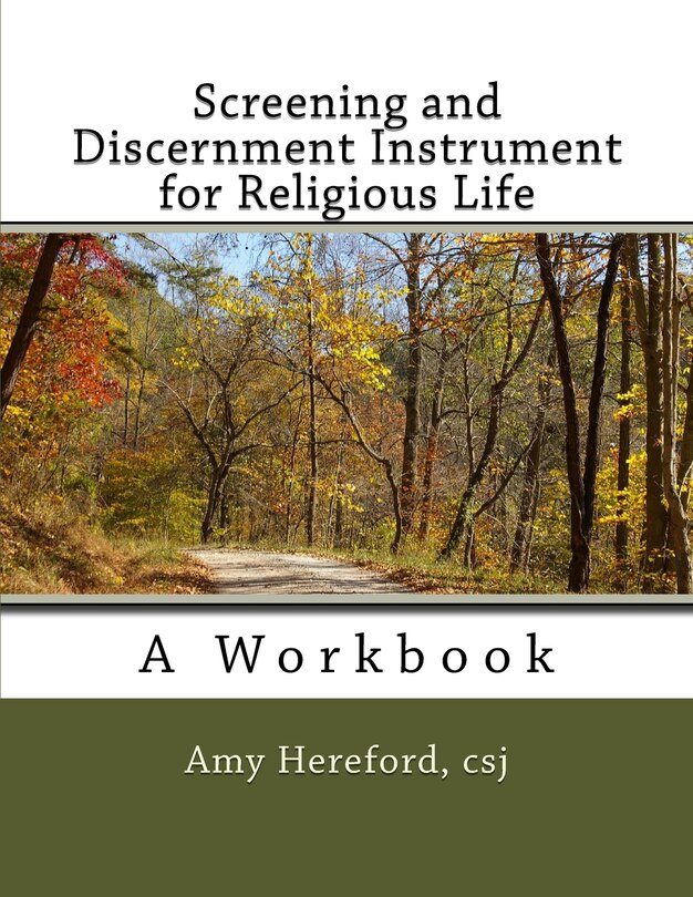 Front cover_Screening and Discernment Instrument for Religious Life