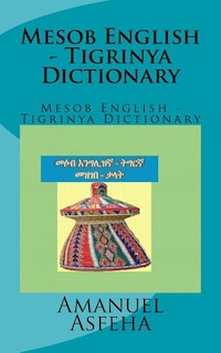 Front cover_Mesob English - Tigrinya Dictionary