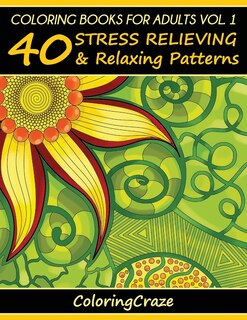 Front cover_Coloring Books For Adults Volume 1