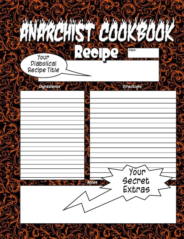 Front cover_Anarchist Cookbook - Volume Two