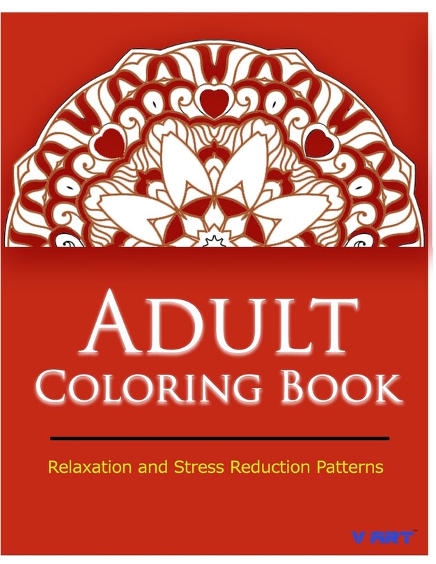 Front cover_Adult Coloring Book: Coloring Books for Adults Relaxation