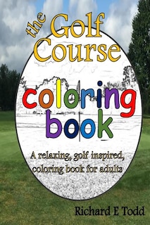 Front cover_Golf Course Coloring Book