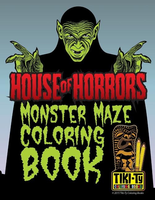 Couverture_House of Horrors coloring book