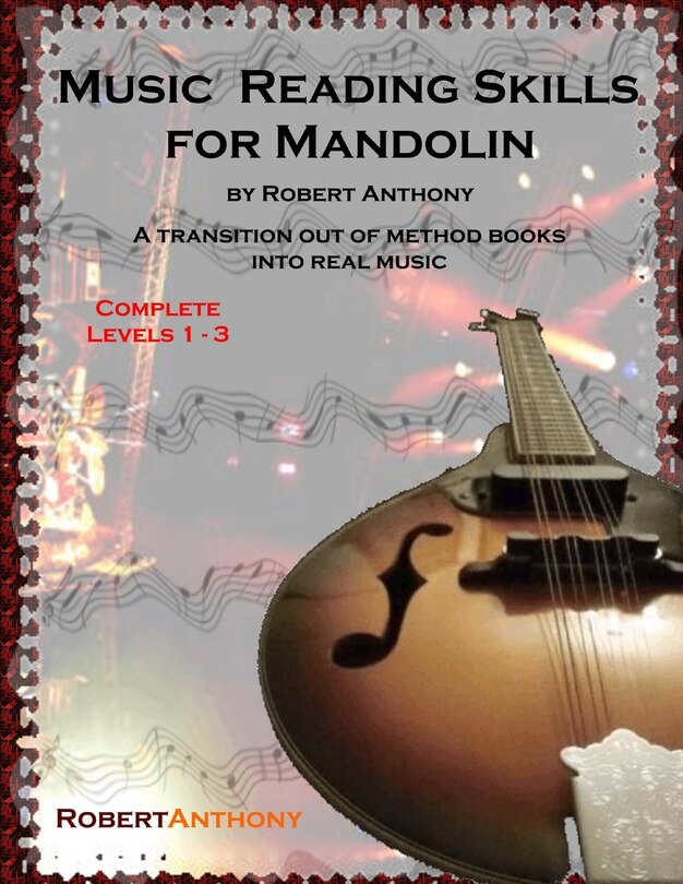 Couverture_Music Reading Skills For Mandolin Complete Levels 1 - 3