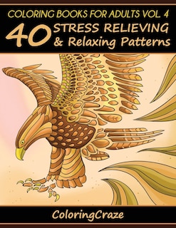 Front cover_Coloring Books For Adults Volume 4
