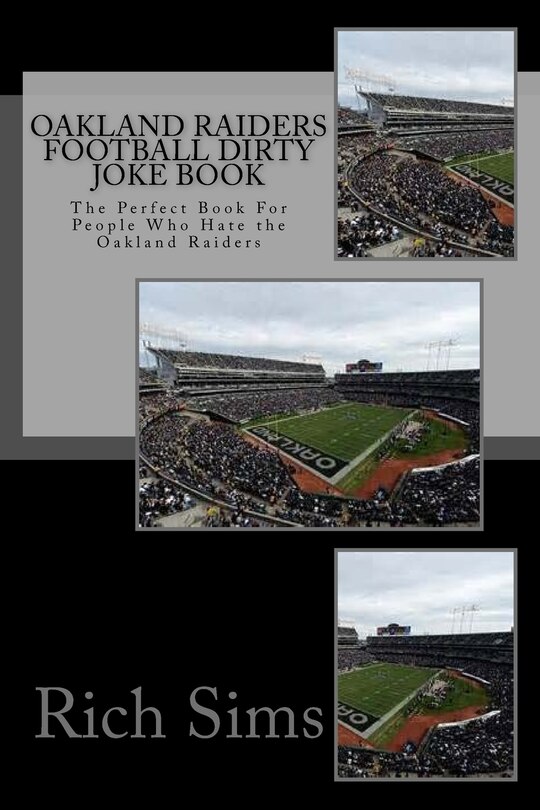 Front cover_Oakland Raiders Football Dirty Joke Book