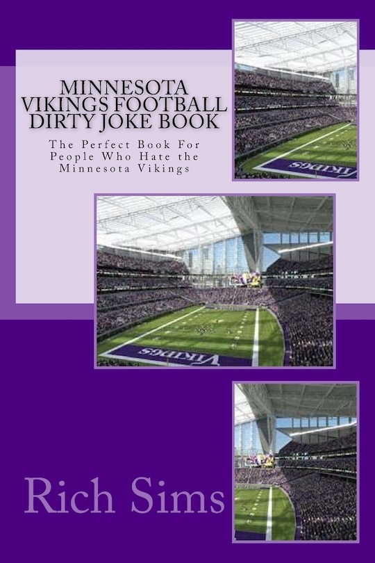 Front cover_Minnesota Vikings Football Dirty Joke Book
