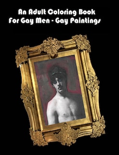 Couverture_An Adult Coloring Book For Gay Men - Gay Paintings