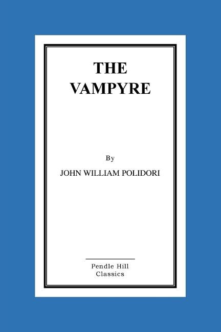 Front cover_The Vampyre