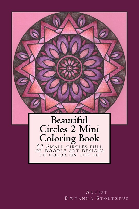 Front cover_Beautiful Circles 2 Mini Coloring Book