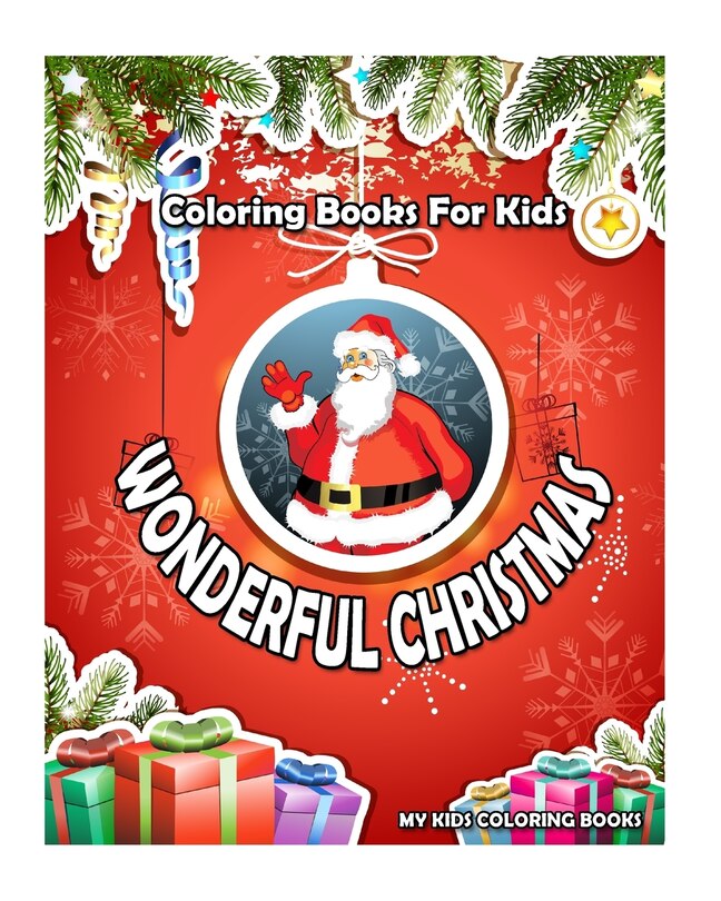 Front cover_Wonderful Christmas Coloring Books