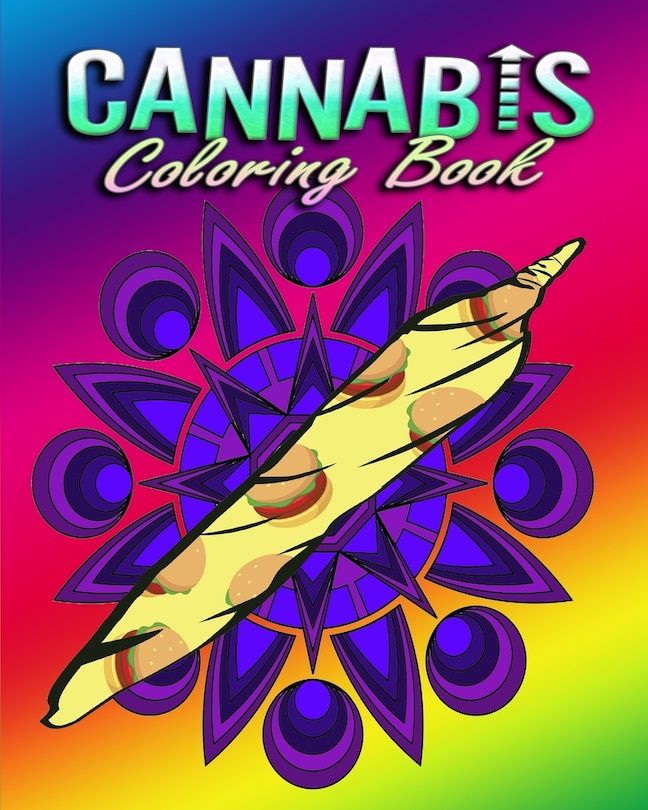 Couverture_Cannabis Coloring Book For Adults