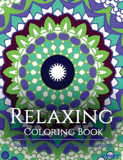 Front cover_Relaxing Coloring Book