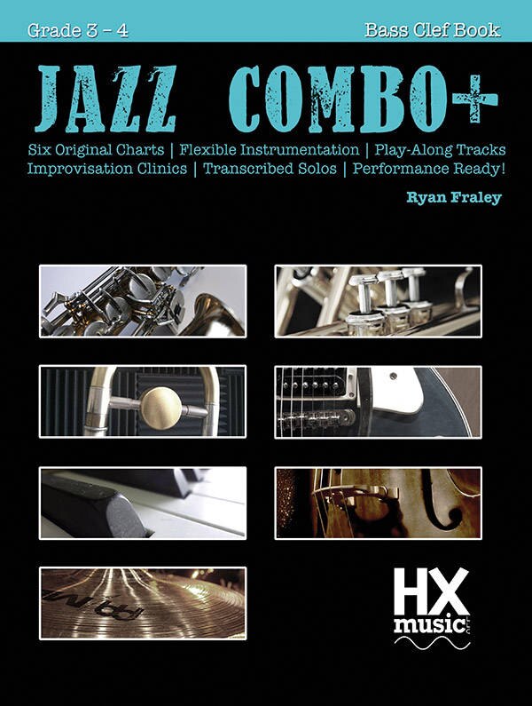 Front cover_Jazz Combo+ Bass Clef Book 1