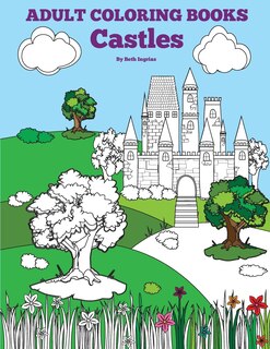 Couverture_Adult Coloring Books: Castles