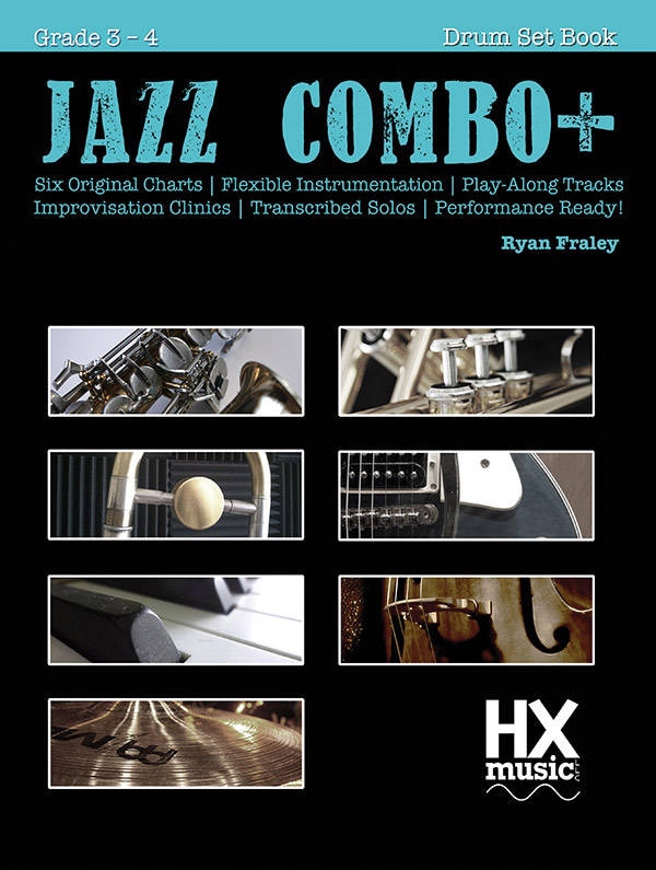 Front cover_Jazz Combo+ Drum Set Book 1
