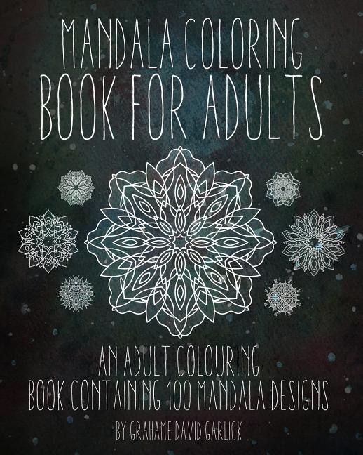 Front cover_Mandala Coloring Book For Adults