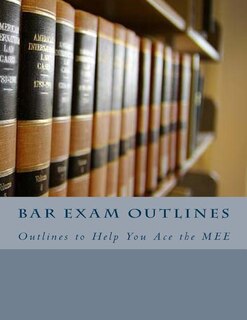 Front cover_Bar Exam Outlines