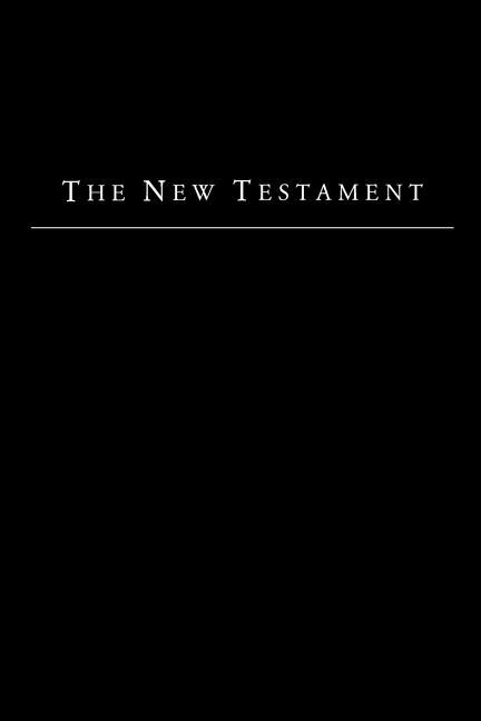 Front cover_The New Testament - King James Version