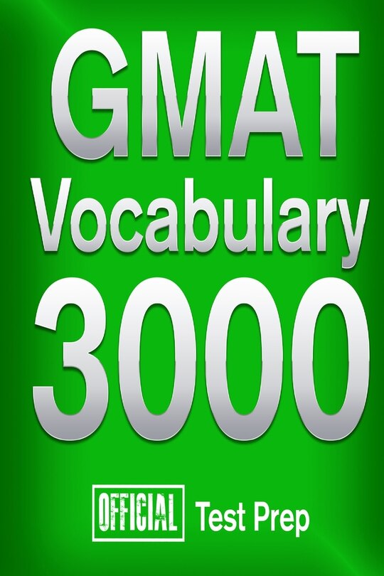 Front cover_Official GMAT Vocabulary 3000