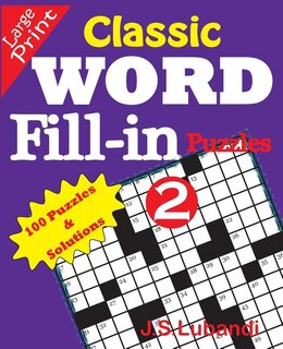Front cover_Classic Word Fill-in Puzzles 2