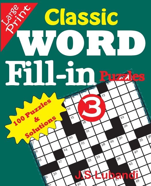 Front cover_Classic Word Fill-in Puzzles 3