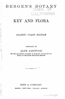 Front cover_Bergen's Botany, Key and Flora