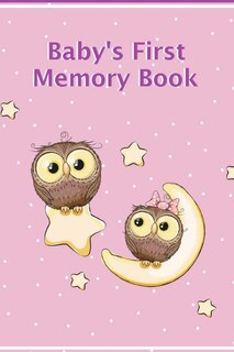 Front cover_Baby's First Memory Book
