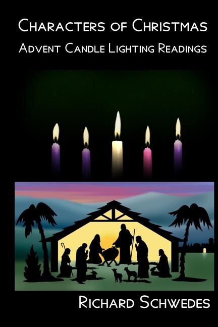 Couverture_Characters of Christmas - Advent Candle lighting readings