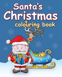 Front cover_Santa's Christmas colouring book