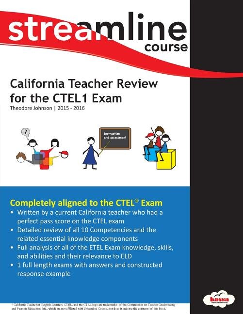Couverture_California Teacher Review For The Ctel1 Exam