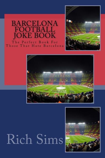 Front cover_BARCELONA Football Joke Book