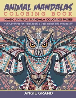 Front cover_Animal Mandala Coloring Book
