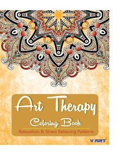 Front cover_Art Therapy Coloring Book