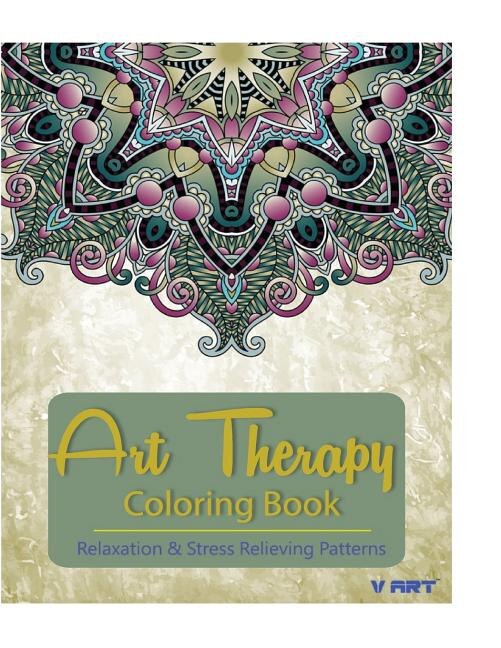 Front cover_Art Therapy Coloring Book